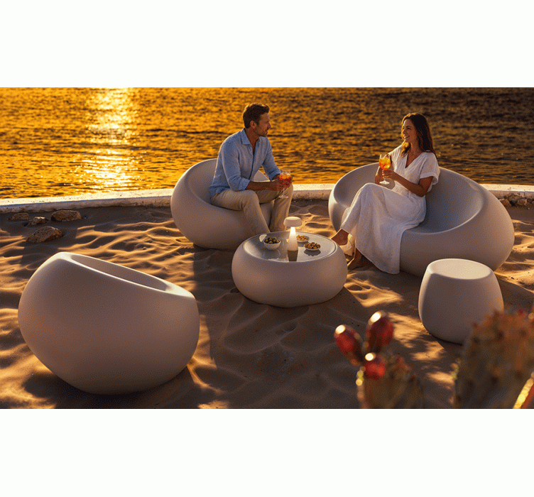 Лаунж крісло Boom 6474 C2 White (6474C2)3